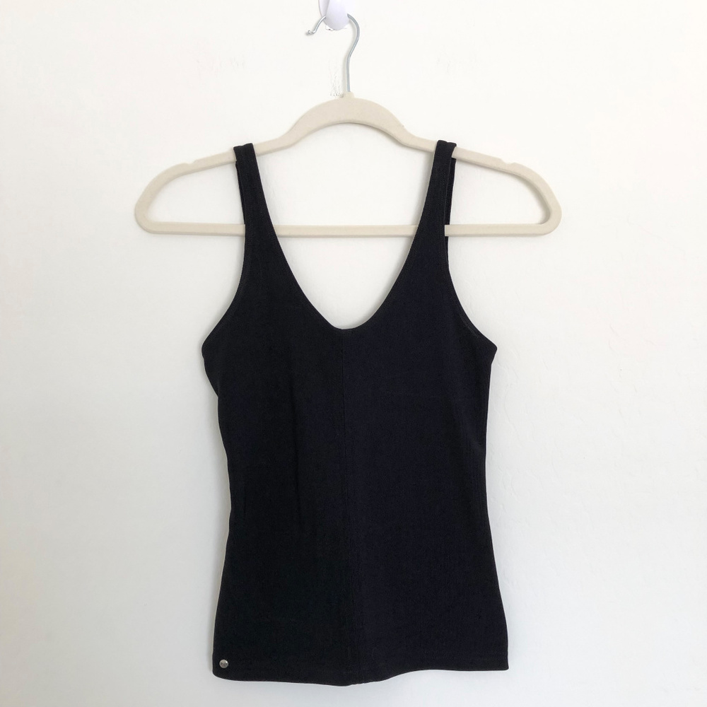 Moda Prima Black Tank Top Size Medium